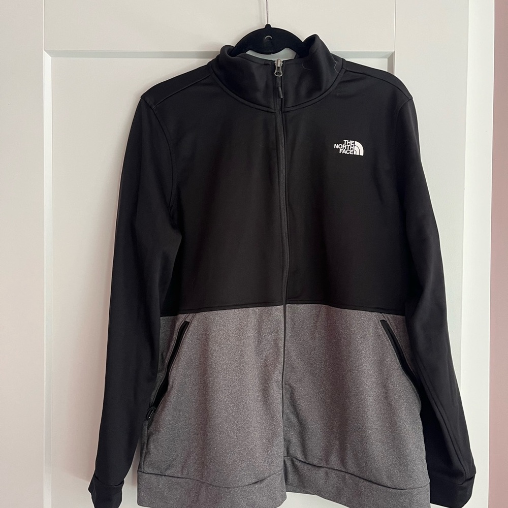 North Face zip up - XL